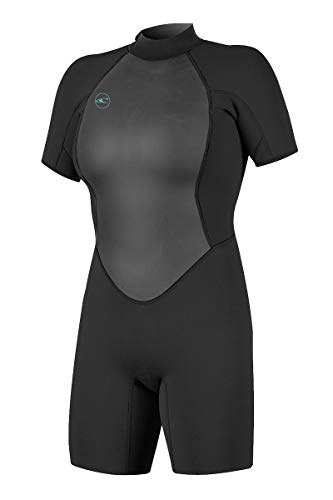 Women's Short Sleeve Back Zip Spring Wetsuit for Water Activities