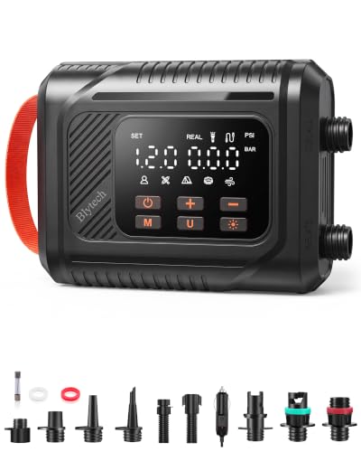 Electric Paddle Board Pump, 20 PSI SUP Pump with Auto-Off
