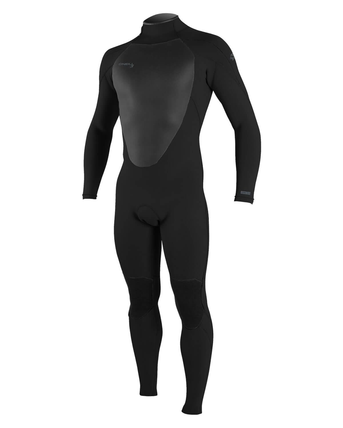 Men's 3/2mm Back Zip Full Wetsuit for Water Activities