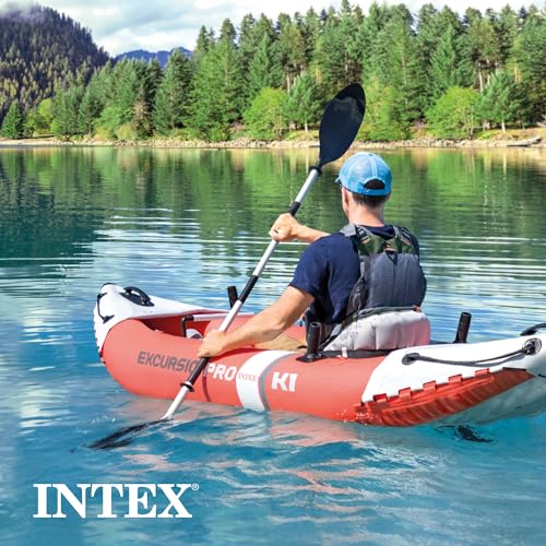 Inflatable Kayak Set with Paddles, Pump and Adjustable Seat
