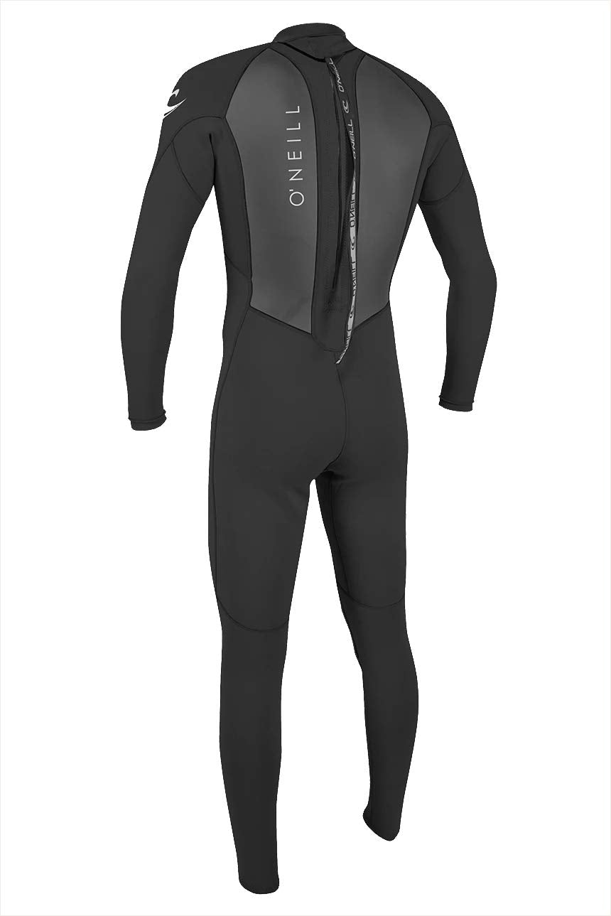 Men's 3/2mm Back Zip Full Wetsuit for Water Activities