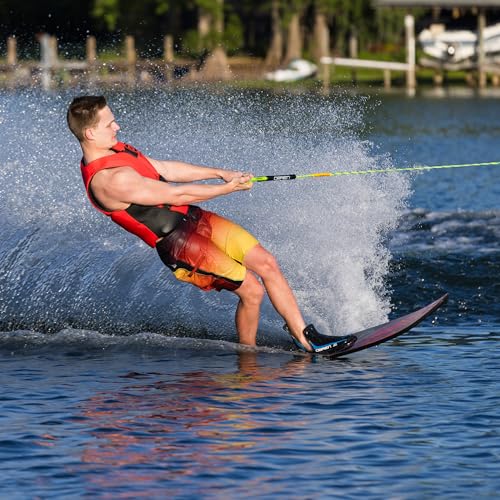 Combo Water Skis with Adjustable Bindings for Beginners
