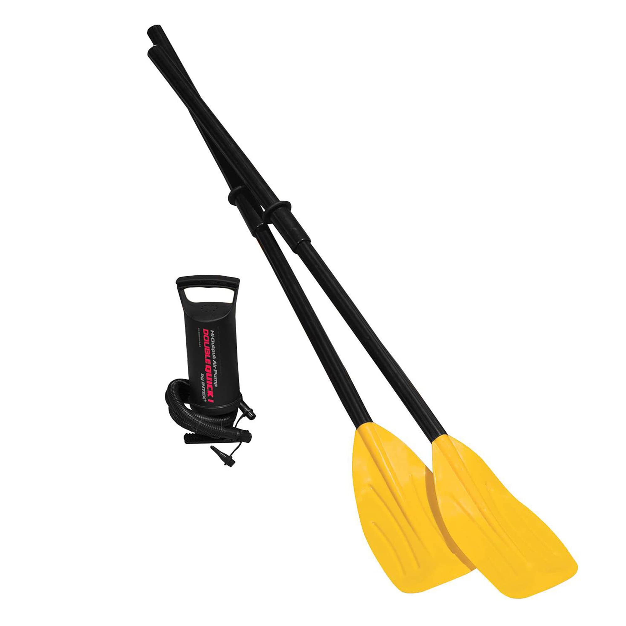 INTEX Explorer 300 Kiddie Inflatable Boat Set with Oars and Pump, 2-Pack