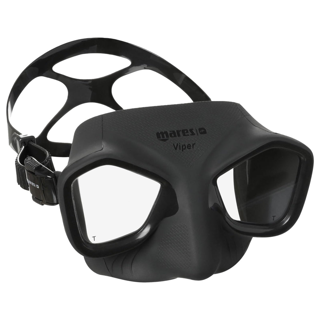 Low Volume Freediving Mask with Wide Field View