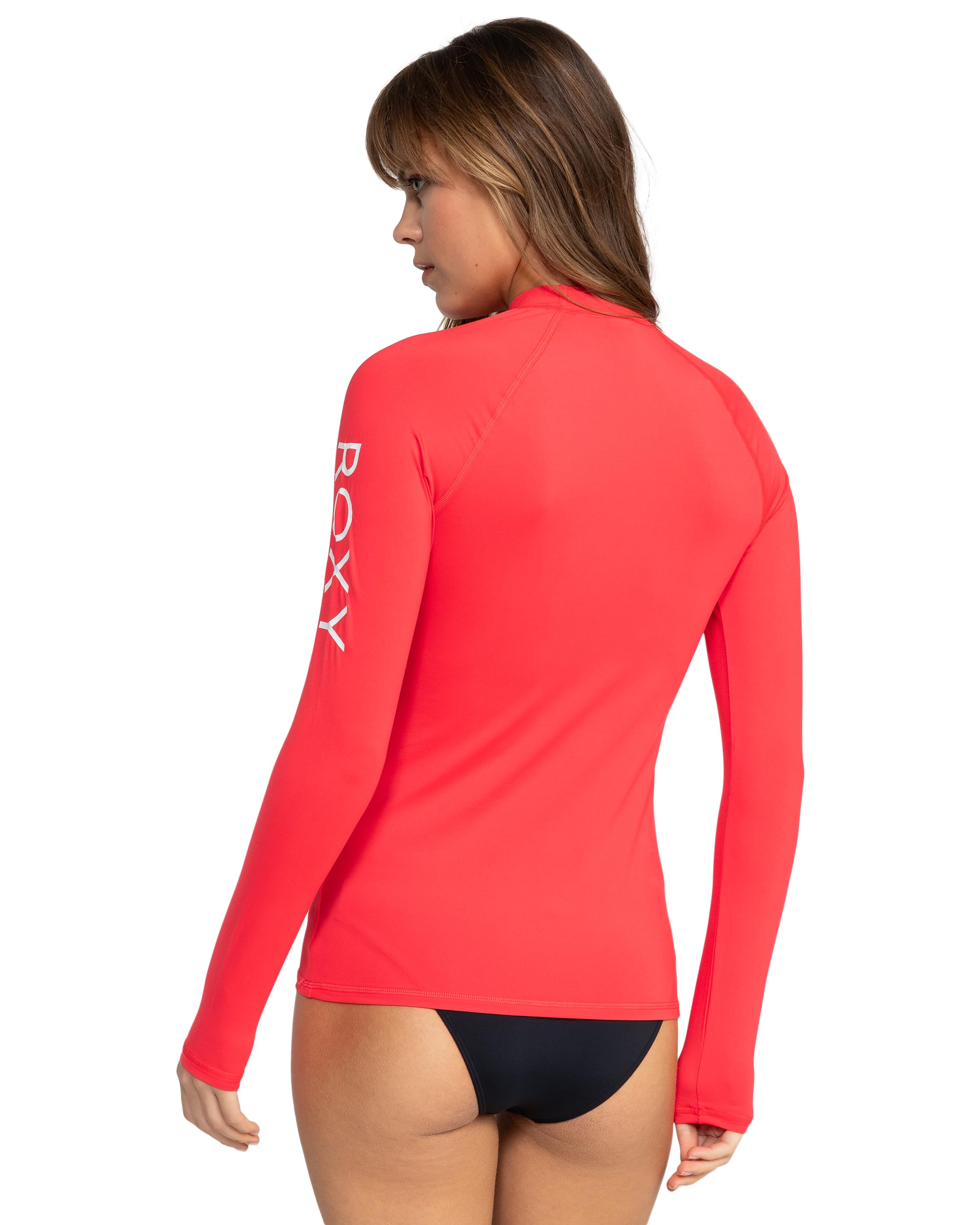 Women's UPF 50+ Long Sleeve Rashguard Swim Shirt