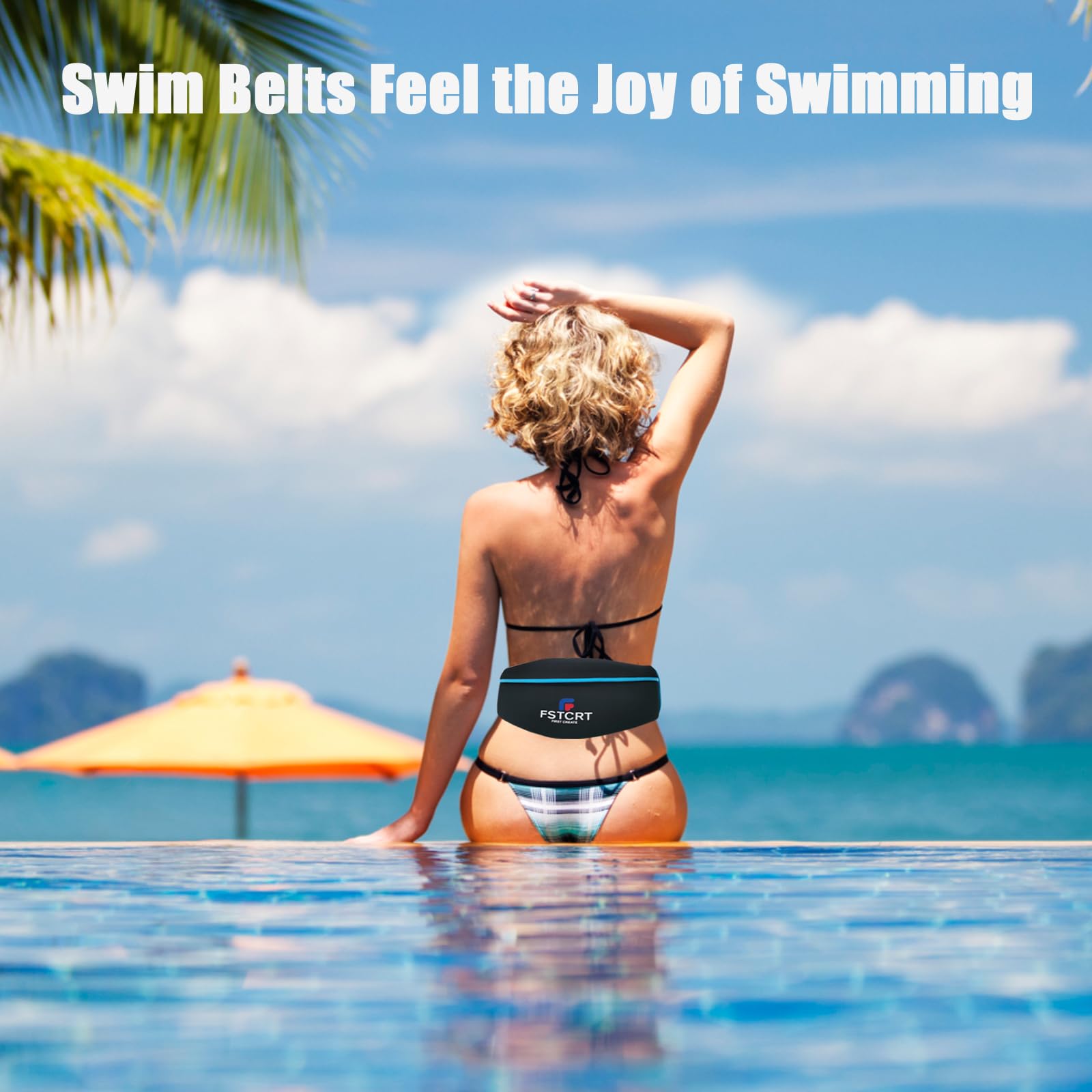 Water Aerobics Flotation Belt for Pool Exercise and Aqua Jogging