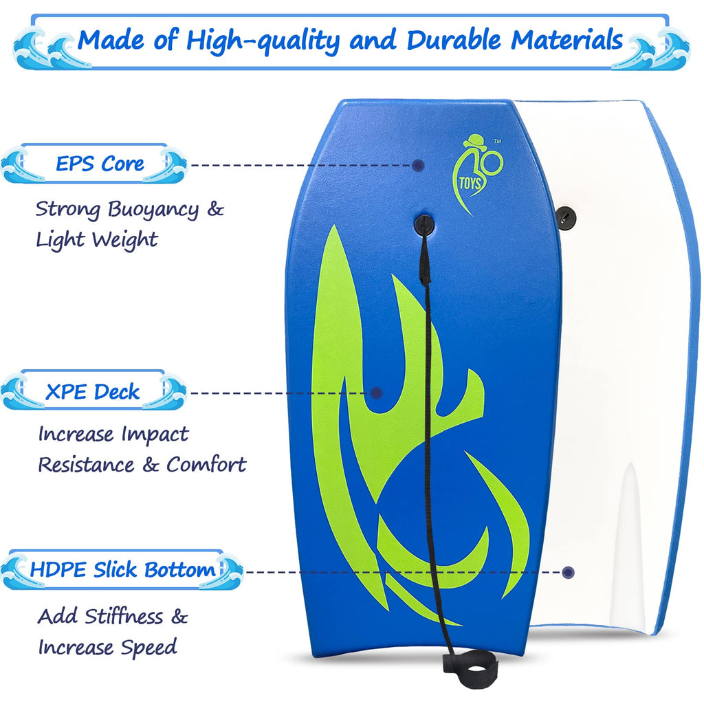 Bo-Toys Body Board Lightweight with EPS Core