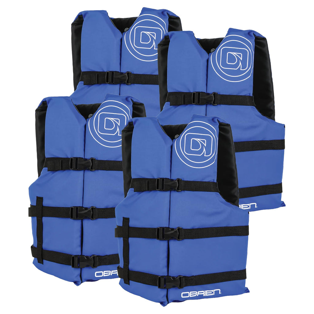 O'Brien 4 Pack General Purpose Life Jackets
