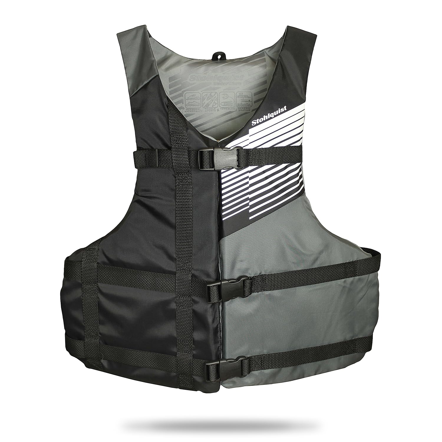 Adult Type III Life Jacket with Adjustable Fit and High Buoyancy