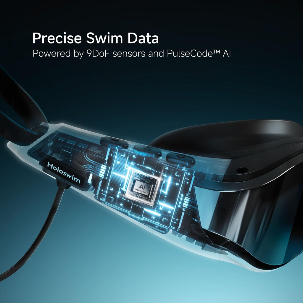 Smart Swimming Headphones with AI Feedback and MP3 Player