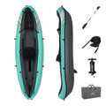 Inflatable Kayak Set with Seat, Paddle, Pump and Carry Bag