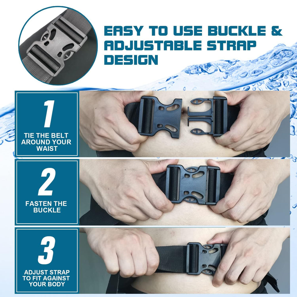 Water Aerobics Flotation Belt for Pool Exercise and Aqua Jogging
