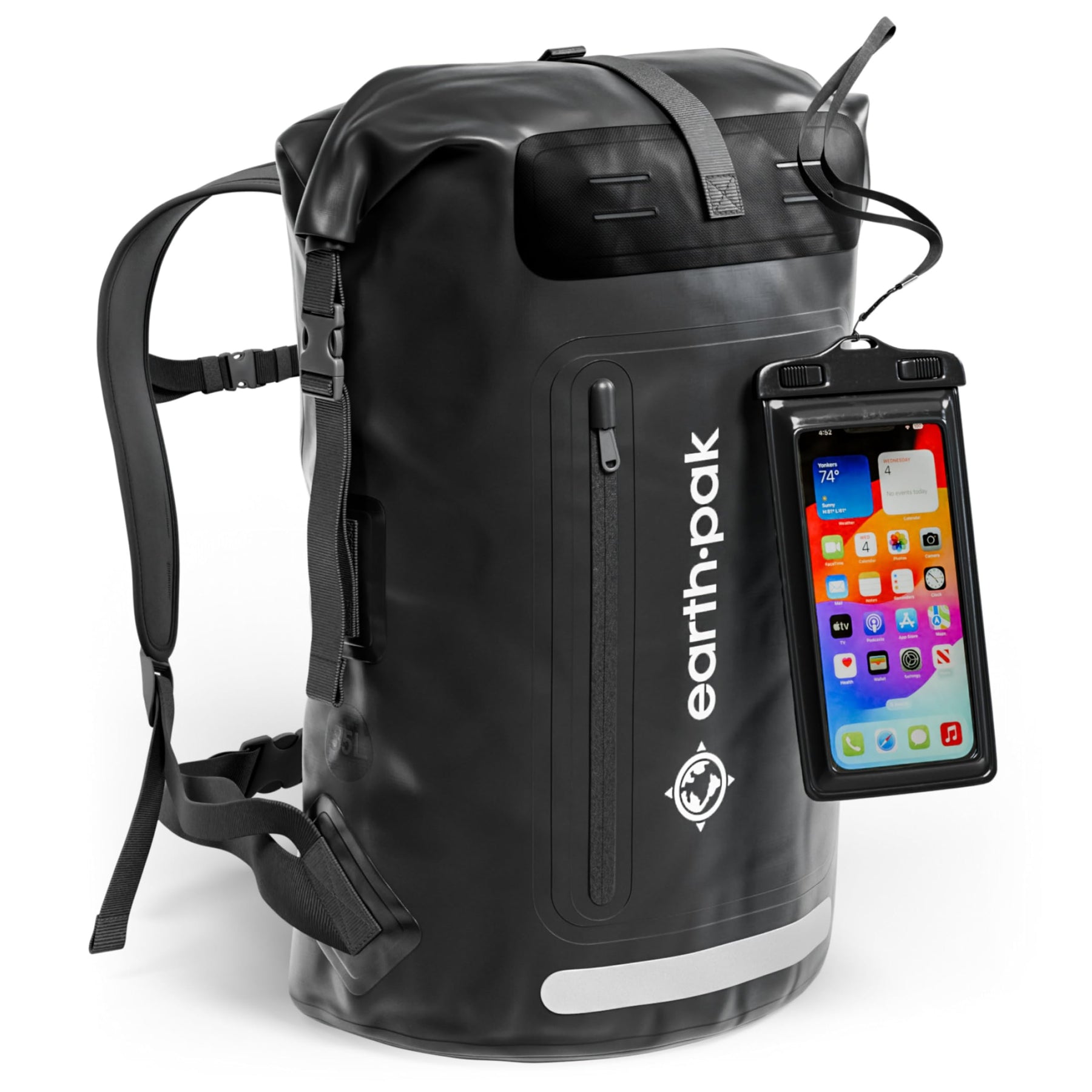 Waterproof Roll Top Dry Backpack for Hiking and Water Activities
