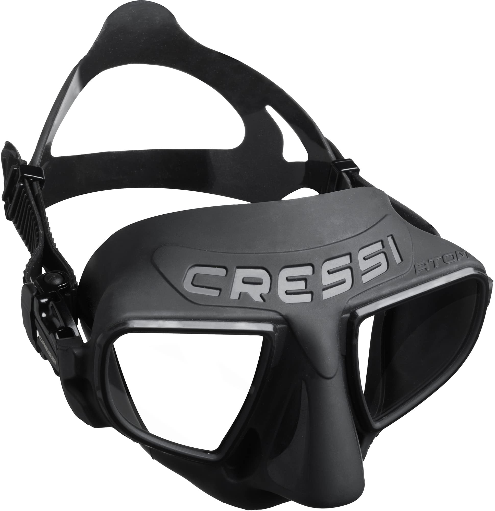 Frameless Freediving Mask with Low Volume Design