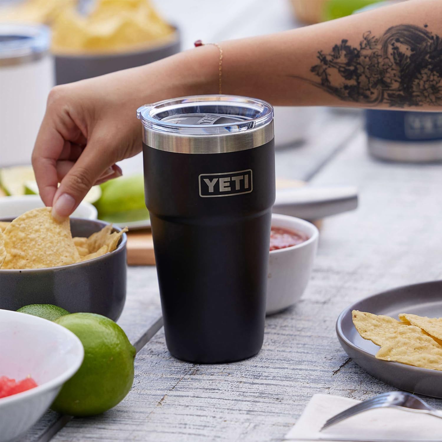 20oz Stainless Steel Insulated Tumbler with MagSlider Lid