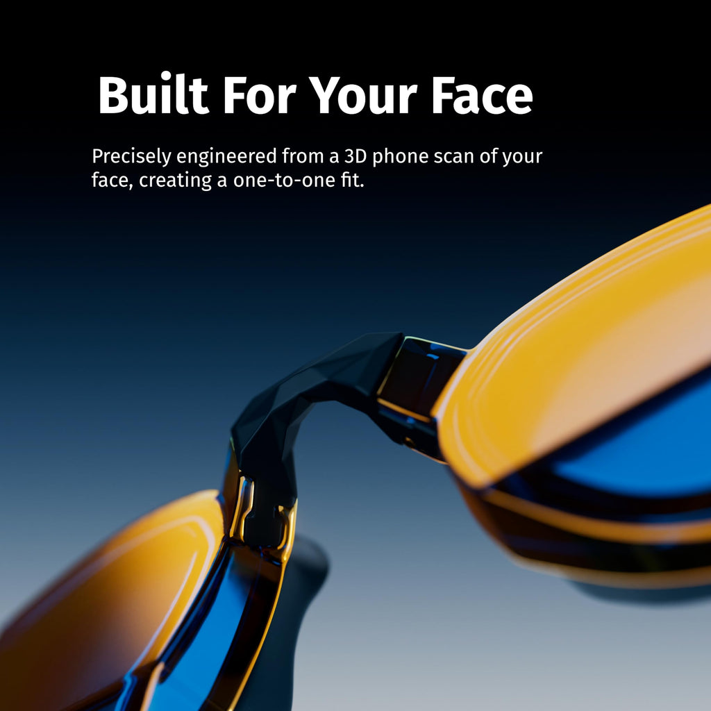 Custom Fit Swim Goggles for Adults with Comfortable Seal