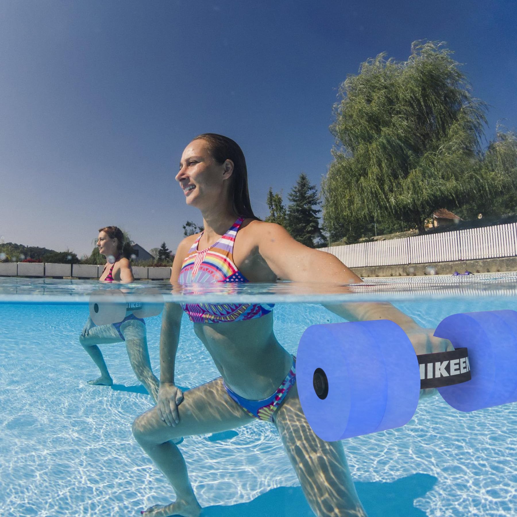 Water Aerobics Dumbbells for Pool Exercise and Resistance Training