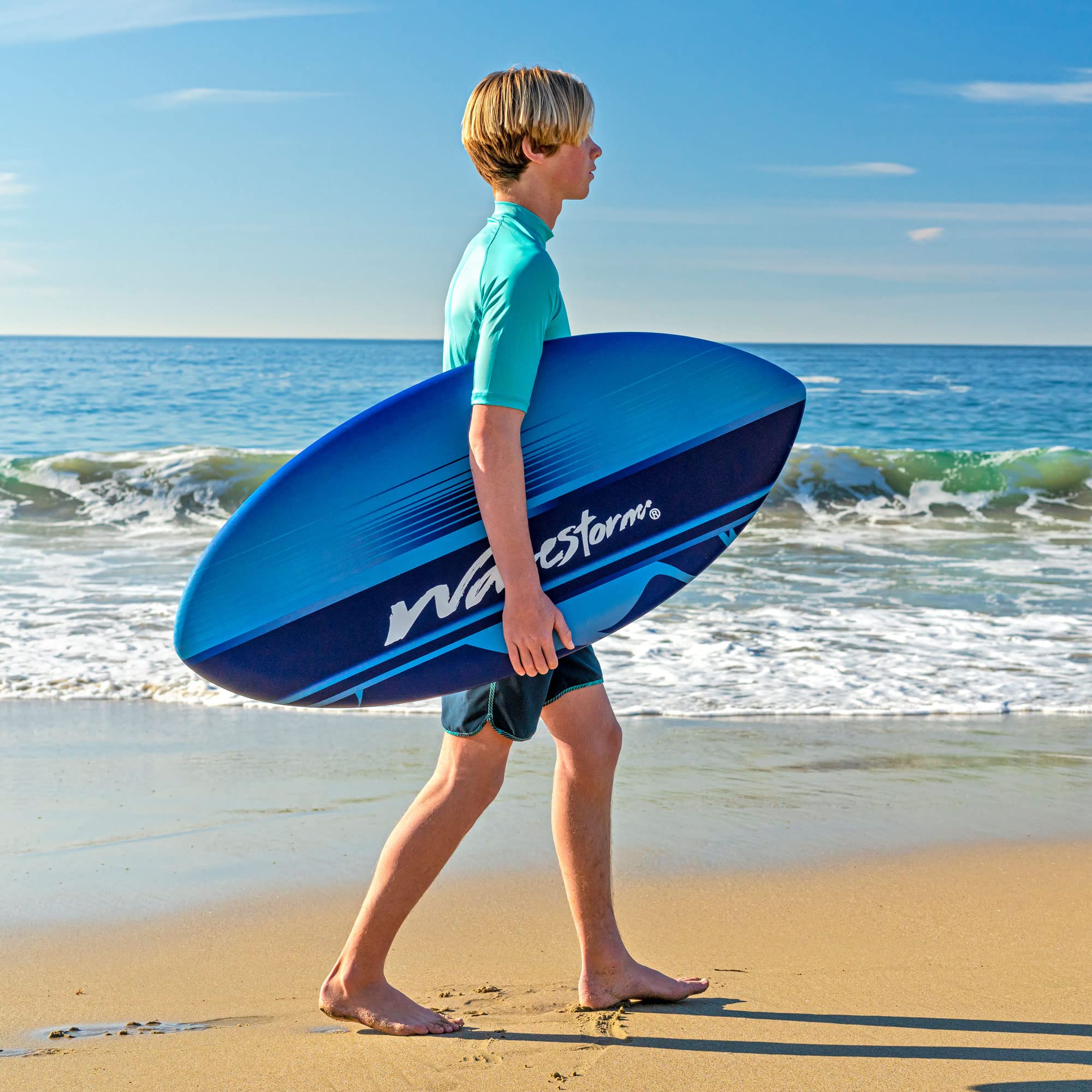 48 Inch Foam Skimboard for Beginners and All Skill Levels