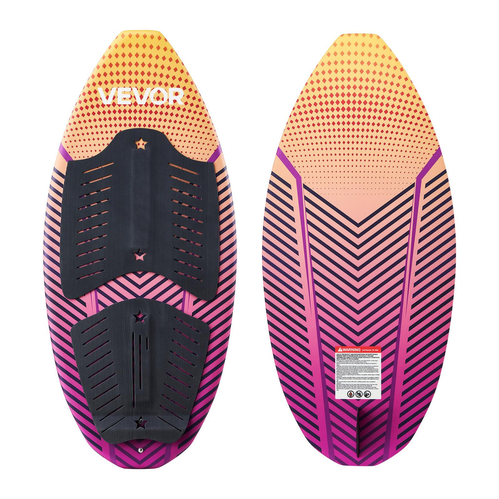 45 Inch Wakesurf Board with EVA Non-Slip Pad for Youth Riders