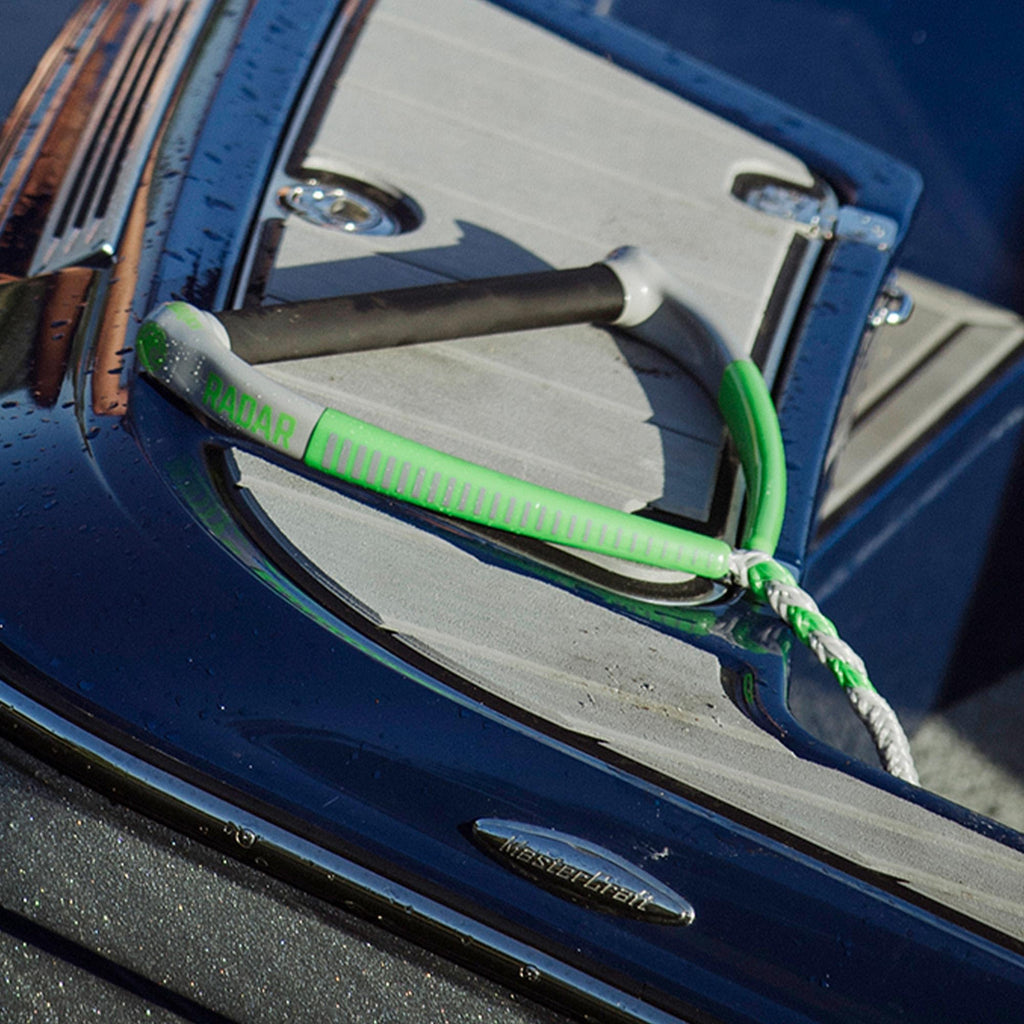 Water Ski Handle with Non-Rotating Grip and Control Rope