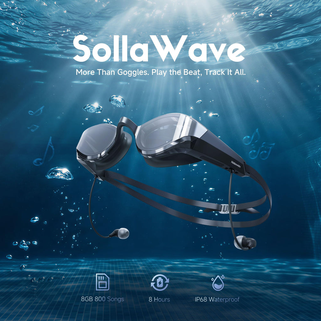 Smart Swimming Headphones with AI Feedback and MP3 Player