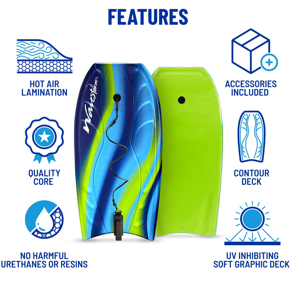 Wavestorm Foam Bodyboard 40"