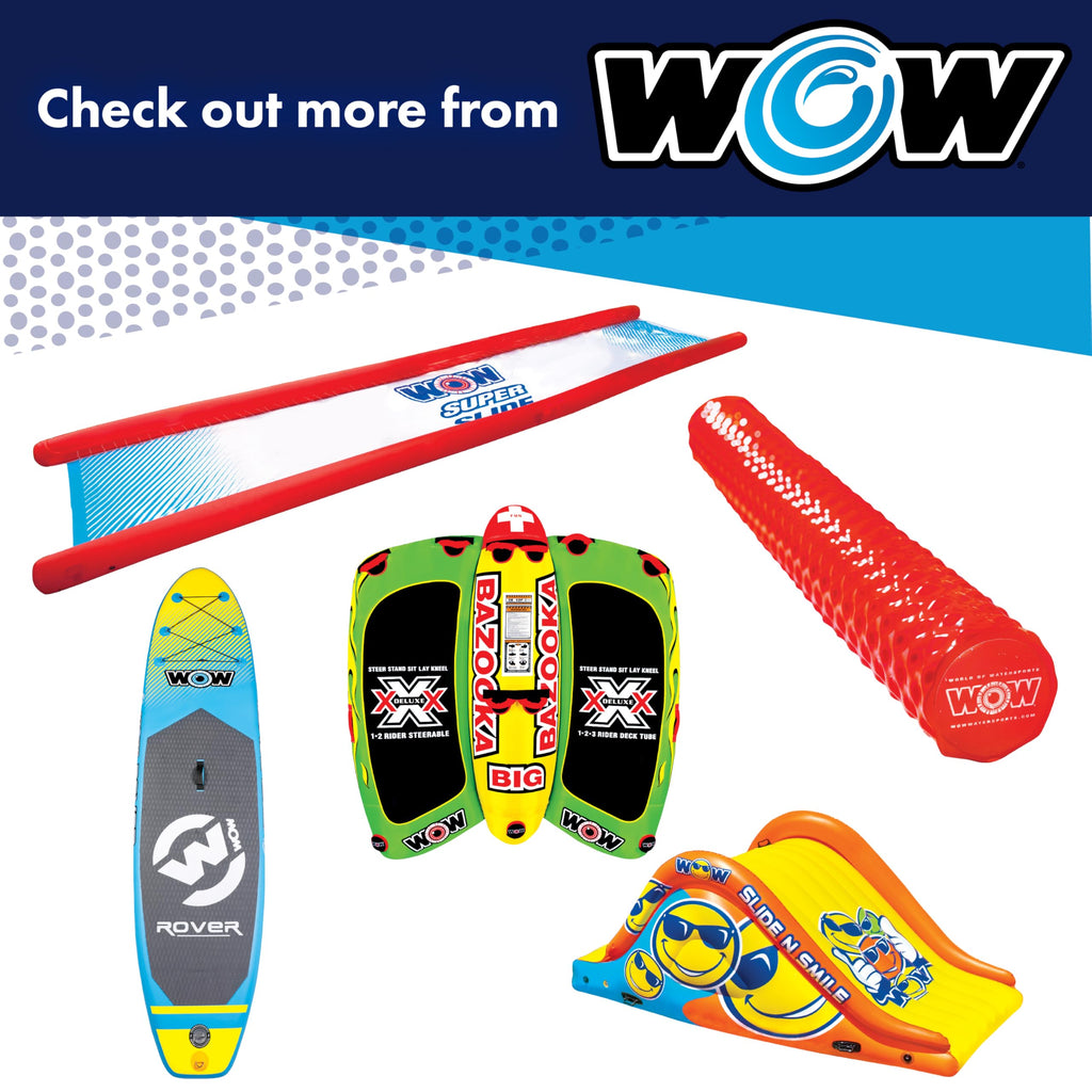 Inflatable Towable Deck Tube for Adults and Water Sports