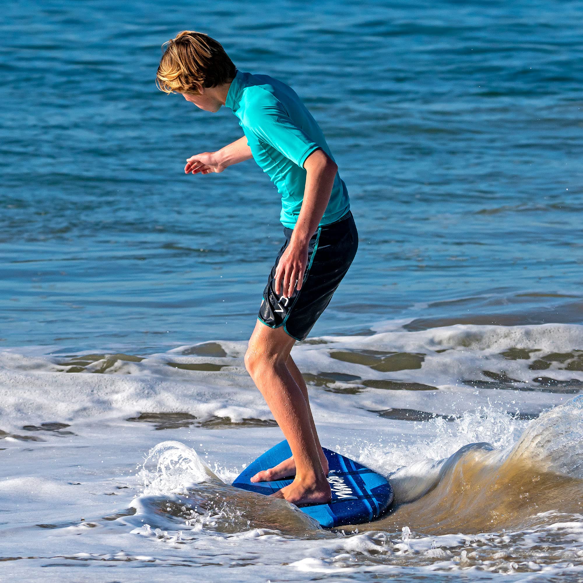 48 Inch Foam Skimboard for Beginners and All Skill Levels